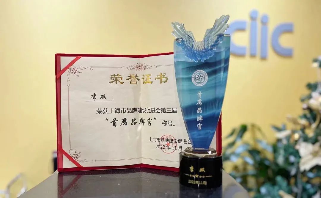 中智股份黨委書記、副總經理李雙當選&ldquo;首席品牌官&rdquo;