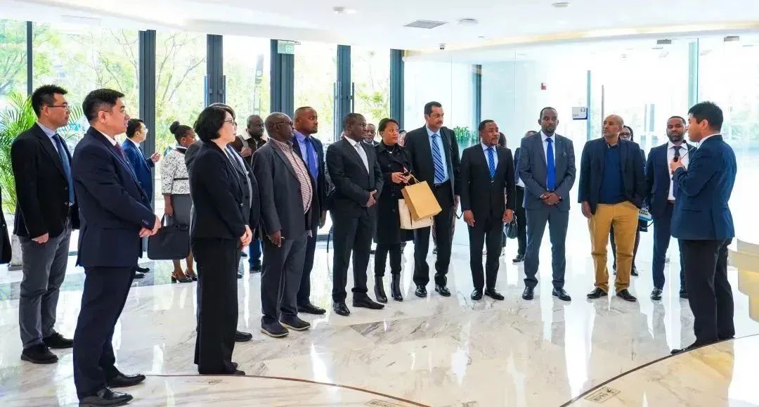 埃塞俄比亞、塞舌爾、坦桑尼亞三國政要參訪中智集團